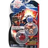 Bakugan Battle Brawlers Starter Pack (3 Bakugan and 3 Metal Cards)- "NOT Randomly Picked, Shown As In The Picture!'