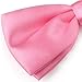 TopTie Mens Pretied Satin Tuxedo Pink Bowtie Bow Tie, Breast Cancer Awareness Color