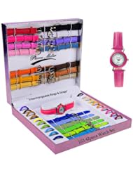 39pcs Premium Interchangeable Ladies Watch set- customized wristwatch -Color Vary