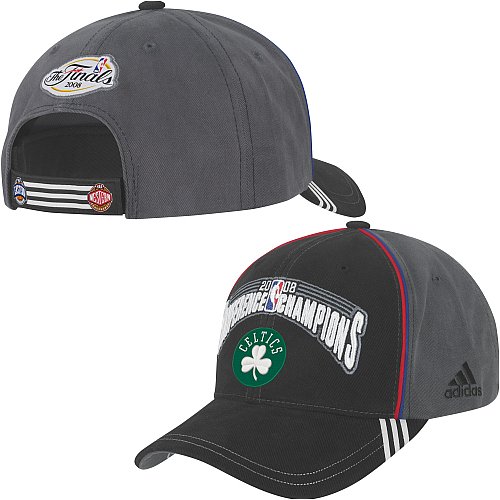 Buy adidas Boston Celtics 2008 Eastern Conference Champions Structured Adjustable Hat by adidas