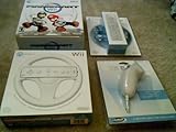 Mario Kart Elite Pack: Mario Kart Video Game with 2 Wii Wheels, 1 Wiimote,  ....