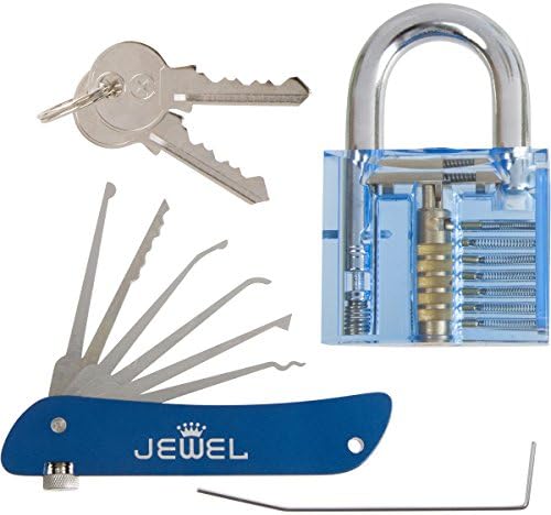 Master the Art of Picking Locks with this Convenient Training Kit that Keeps All Your Essential Tools in One Handy Set! Trains You to Pick Locks Like a PRO! Win Contests and Impress Your Friends!