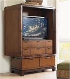 Nautica Home 01-0577-311 Harrison Wakefield Armoire in Medium Brown
