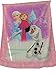 Disney Frozen Soft Blanket, Frozen Heart Anna, Elsa and Olaf (Twin Size)