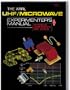 The Arrl Uhf/Microwave Experimenter's Manual: Antennas, Components and Design