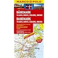 MARCO POLO Karte D�nemark, Skagen, Arhus, Esbjerg: Mit landwirtschaftlich sch�nen Strecken und Sehensw�rdigkeiten. �bersichtskarte zum Ausklappen, Entfernungstabelle, Ortsregister, 5 Citypl�ne