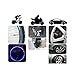 Bike wheel led lights, 8 Light Pack, 4 Colored Pairs, Motion Activated, Durable and Water Resistant by Illumi