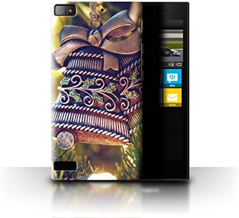 STUFF4 Phone Case / Cover for Blackberry Z3 / Brass Bell Design / Christmas Photo Collection