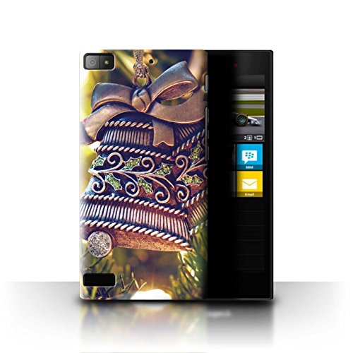 STUFF4 Phone Case / Cover for Blackberry Z3 / Brass Bell Design / Christmas Photo Collection