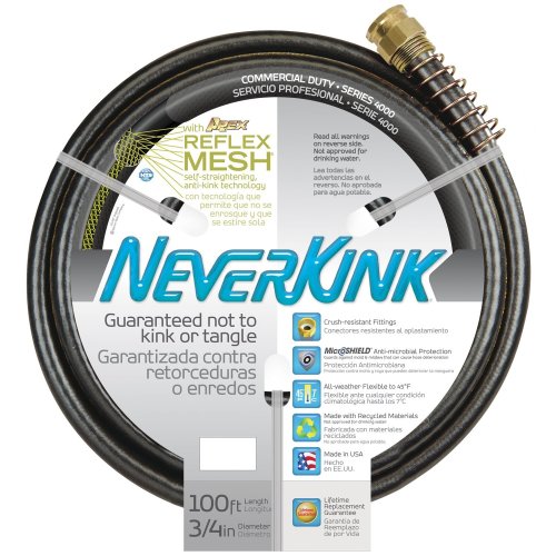 Apex 9885-100 NeverKink Commercial Duty 4000 3/4-Inch-by-100-Foot Hose