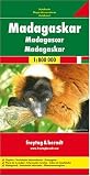 Madagaskar 1 : 800 000: Touristische Informationen. Stadtplan. Schiffahrtslinie