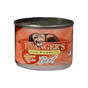 Evangers Beef Can Ferret Food 12 Pack