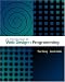 Books : An Introduction to Web Design and Programming