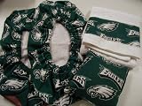 Philadelphia Eagles Fabric Shoe Cover Rosin Bag Towel Set