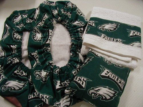 Philadelphia Eagles Fabric Shoe Cover Rosin Bag Towel Set