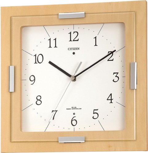 CITIZEN (シチズン) 掛け時計 ライフィットM440 電波時計 8MY440-007 