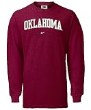 Nike Oklahoma Sooners Crimson Youth Classic Long Sleeve T-shirt