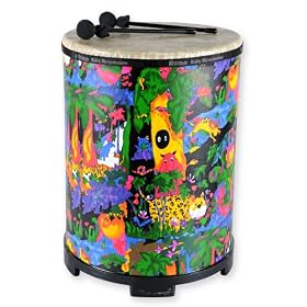 Remo Kids Percussion 21 x 16 Gathering Drum with Mallets by Remo