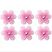 Flower Decorations Dark Pink Mini Nylon Flowers Decor Baby Nursery Bedroom Girls Room Wall Wedding Birthday Party Shower Home Craft Wire Mesh Playroom Daisy Butterfly Life (X-Small 2