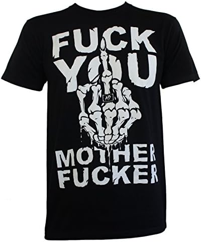 Exhibit A Gallery Black Veil Brides Unisex F*ck You Mother T-Shirt XL
