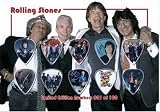 THE ROLLING STONES Mick Jagger Signed Autographed 100 Limited Edition Guitar Pick Set Display #2