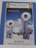 World Friends Ethnic Doll Collection Crochet Eskimo Doll Outfits (World Friends Ethnic Doll Collection, fcm 178)