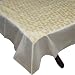 White Silk Table Cloth Dining Room Decor 60 x 90 inches