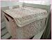 Shabby Chic Pink Quilted stocking/organizer box B