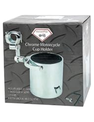 Diamond Plate Chrome Motorcycle Cup Holder