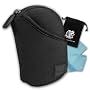 Sleek Premium Quality Well Padded Carrying Case for APPLE iPod Classic / Nano / Touch / iPhone Players ***Includes Micro Fiber Cloth & Accessory Bag***