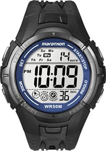 Timex Marathon Resin Strap Watch Black - T5K3594E Timex Marathon Resin Strap Watch Black - T5K3594E