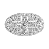 Astrid Art Deco Oval Brooch: Final Sale
