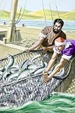Ladybird Book print, The Story Of Peter The Fisherman, 33.0 x 46.8 (A0)