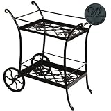Windham Castings Catalina Tea Cart Frame Only, Coal