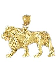 CleverEves 14K Gold Pendant Lion 5.3 - Gram(s)