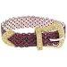 Sterling Silver Created Ruby and Cubic Zirconia Buckle Bracelet by Charles Winston
