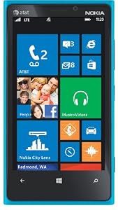 Nokia Lumia 920 4G Windows Phone, Cyan (AT&T)