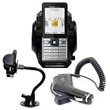 Brand New XYLO ACCESSORIES Car Kit: Windscreen Suction Mount Holder and In Car Charger for the Sony Ericsson NAITE