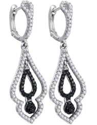 0.50CTW-DIA MICRO-PAVE EARRING