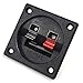 1 Pair, 2-1/4 Inch Square Speaker Box Terminal Cup (B2C)