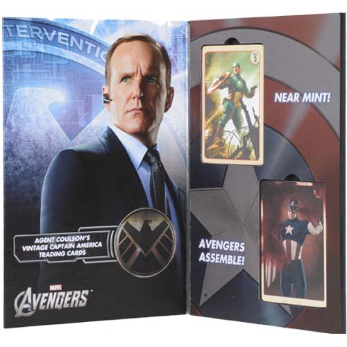 EFX The Avengers Movie: Agent Coulson's Captain America Trading Cards Set