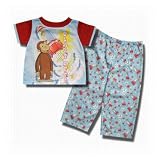 Curious George "Blast Off" Short sleeve, Long-leg pajamas for toddlers