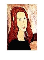 Picture Lienzo Ritratto Di Jeanne Hebuterne, Profilo - Amedeo Modigliani