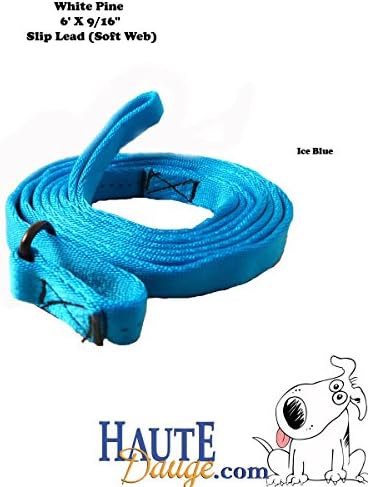 White Pine 9/16" Soft Web Slip 6' Lead Ice Blue