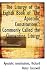 The Liturgy of the Eighth Book of 'The Apostolic Constitutions': Commonly Called the Clementine Litu