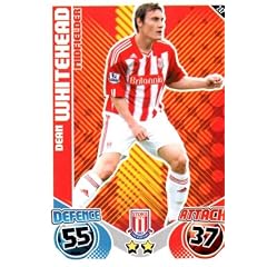 Dean WHITEHEAD Stoke Individuum Match Attax 2010/11 Trading Card [Spielzeug]