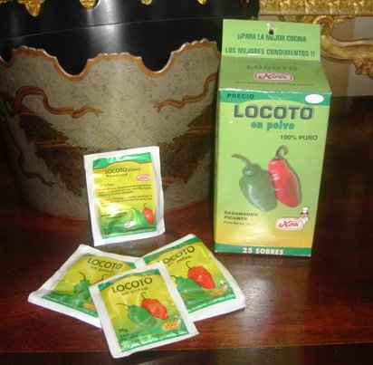 Locoto , Rocoto Powder 3 Bags , 10 Grs. Each, Bolivian Cusine by Korr