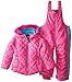 Pacific Trail Little Girls' Snowsuit with Quilted Puffer Coat