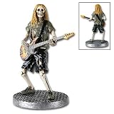 Skull Bass Player - Collectible Figurine Statue Sculpture Figure Model
