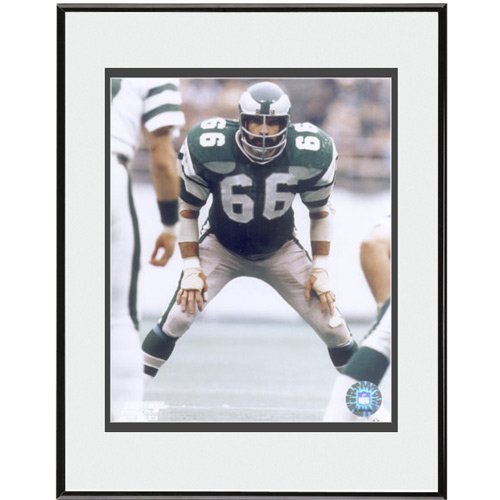 Photo File Philadelphia Eagles Bill Bergey Framed Photo